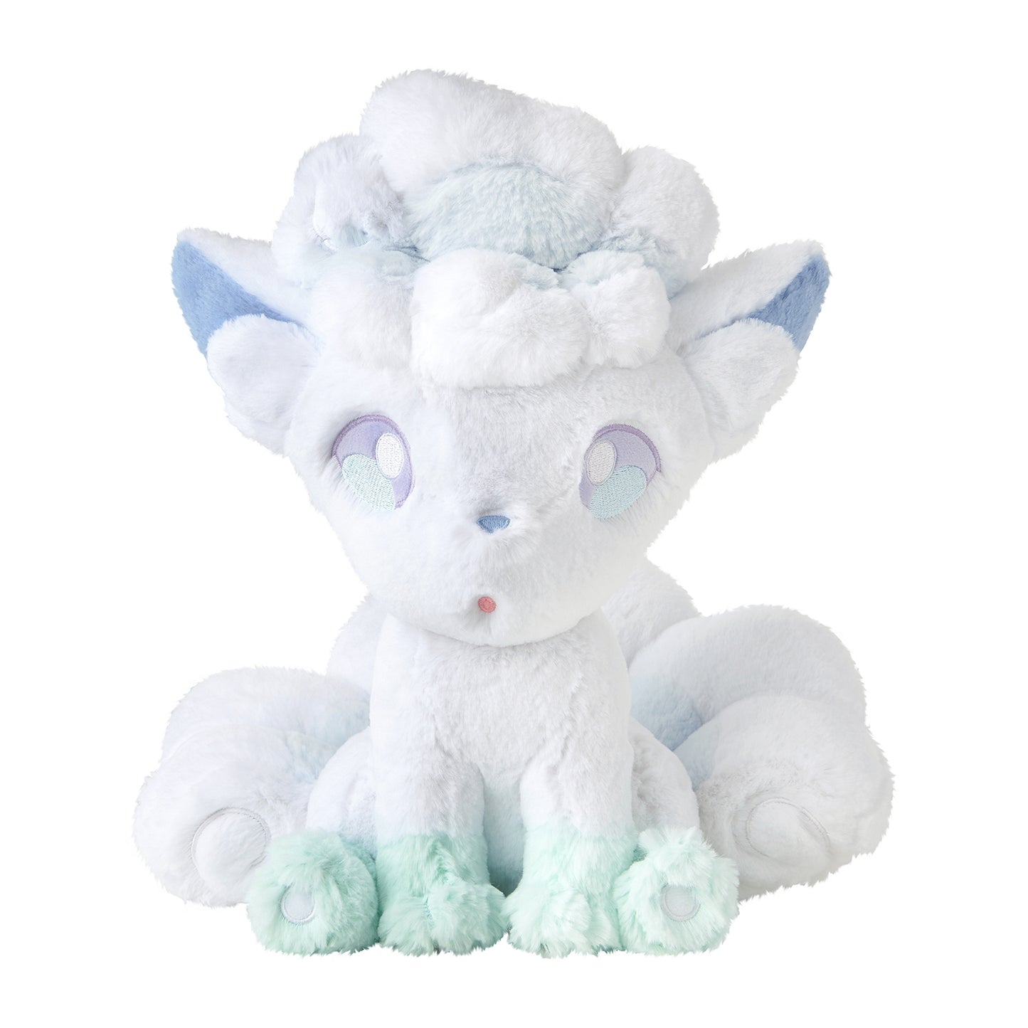 Pokemon Center Original Fluffy huggable plush toy Alolan Vulpix