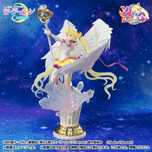Theatrical version Pretty Guardian Sailor Moon Cosmos Figuarts Zero chouette Eternal Sailor Moon -Darkness calls to light, and light, summons darkness- Figure Japan NEW