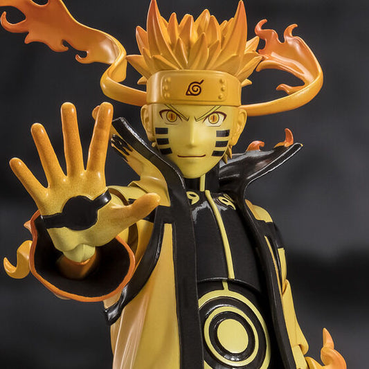 Naruto Shippuden S.H.Figuarts Uzumaki Naruto Jiulan Link Mode -The Power of Hope that Connects Thoughts- Figure Japan NEW