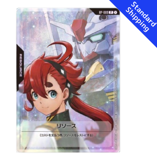 Gundam card Resource Suletta Mercury Aerial RP-009 P