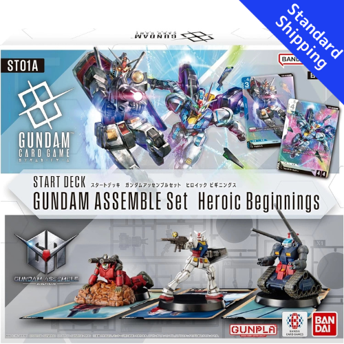 Gundam Card Game Start Deck ST01A Gundam Assemble Set Heroic Beginnings japan