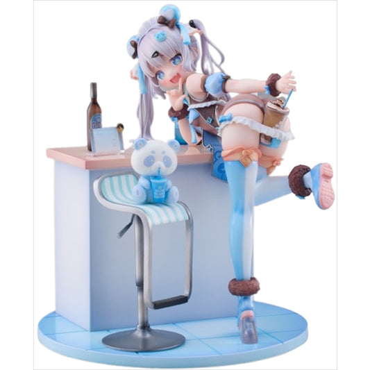 HOTVENUS Henreader Original Character Blue Panda Coffee 1/6 scale Bonus: “Blue Panda Coffee” illustration postcard Figure Japan NEW