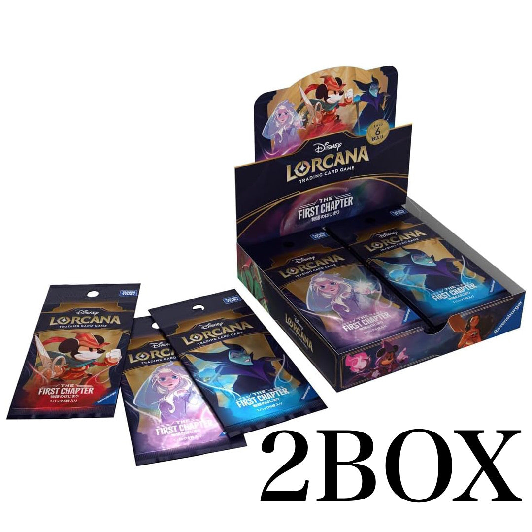 Disney LORCANA TCG Booster BOX THE FIRST CHAPTER Japanese