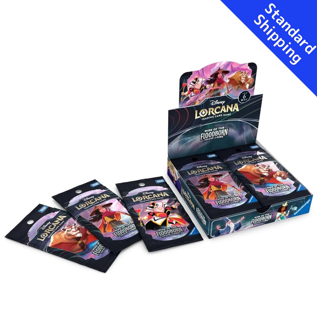 Disney LORCANA TCG Booster BOX RISE OF THE FLOODBORN Japanese Disney LORCANA TCG Booster BOX RISE OF THE FLOODBORN Japanese