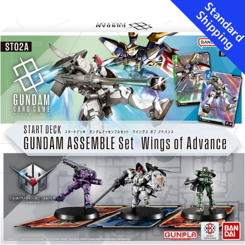 Gundam Card Game Start Deck ST02A Gundam Assemble Set Wings of Advance japan