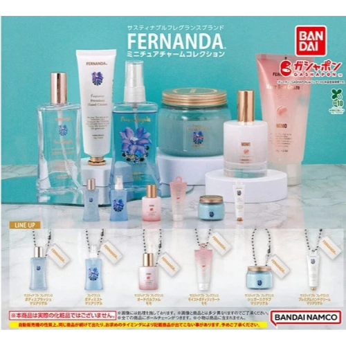 HY1913 Capsule toy FERNANDA Miniature Charm Collection complete set