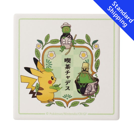 Pokemon Center Water absorbent coaster Cafe Poltchageist Japan NEW