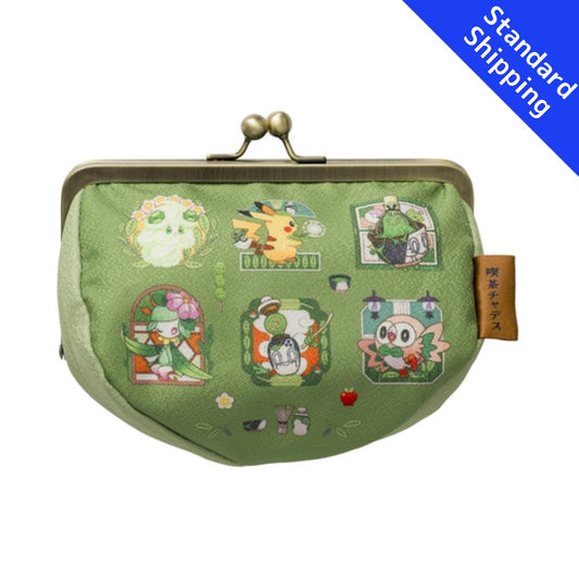 Pokemon Center Pouch with a clasp Cafe Poltchageist Japan NEW