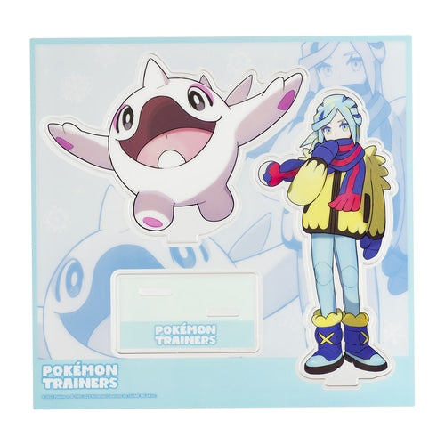 Pokemon Center Stuffed Acrylic Stand Grusha POKEMON TRAINERS Japan NEW