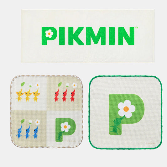 Nintendo Pikmin Face Towel ＆ Mini Towel Handkerchief (2 types) Nintendo TOKYO/OSAKA NEW