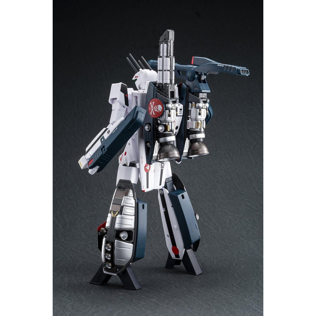La Super Dimension Fortress Macross: ¿Recuerdas el amor? Versión de la película VF-1S Strike Valkyrie Hikaru Ichijyo Loaded Machine completamente transformada. Figura escala 1/60 Japón NUEVO