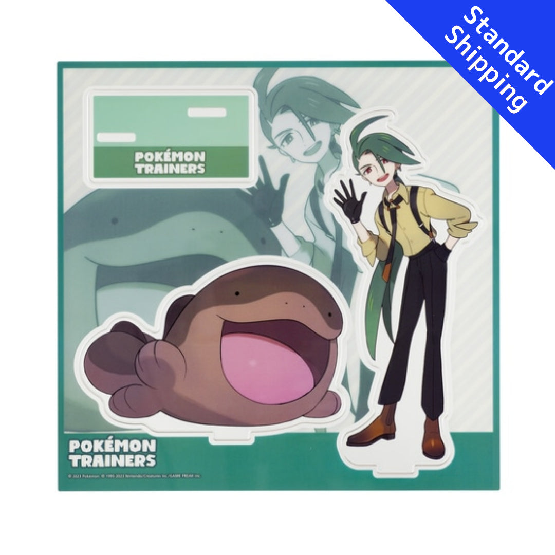 pokemon center trainer card Acrylic Stand POKÉMON TRAINERS -Paldea Edition- Rika & Clodsire Pokemon Center