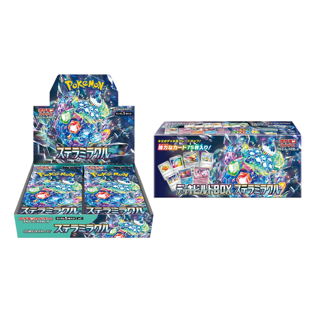 Pokemon Card Scarlet & Violet Booster Box Stellar Miracle Deck Build B GLIT Japanese Hobby Shop Pokemon Card Scarlet & Violet Booster Box Stellar Miracle Deck Build B GLIT Japanese Hobby Shop