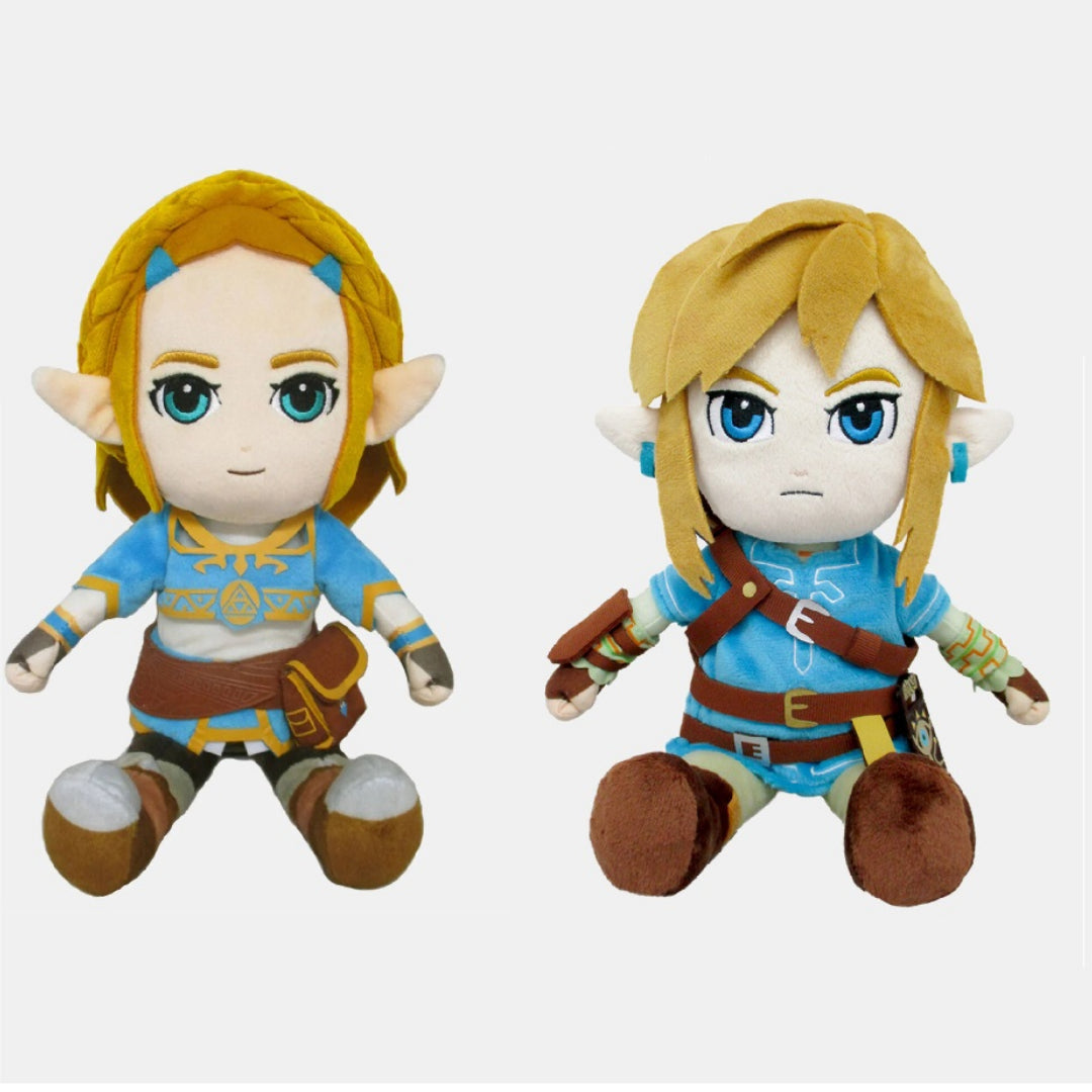 Sanei The Legend Of Zelda Breath Of The Wild Zelda Link Plush Toy B sanei-the-legend-of-zelda-breath-of-the-wild-zelda-link-plush-toy-b