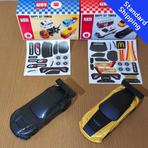 McDonald's Happy Meal set TOMICA Secret Toy GR GT3 Gold Black Japan
