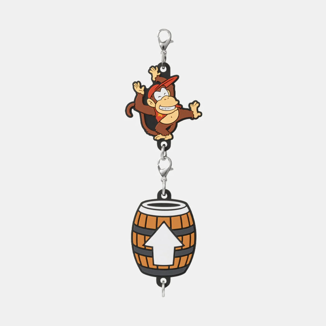 Nintendo DONKEY KONG Connecting Rubber Strap Diddy Kong Japan Nintendo TOKYO/OSAKA/KYOTO NEW
