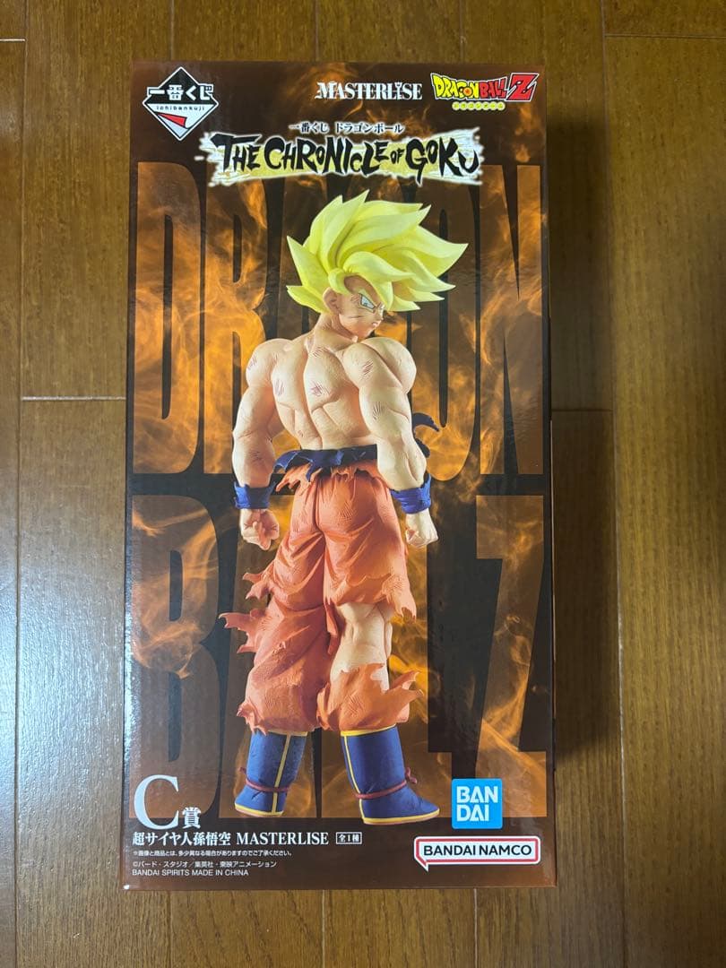 Ichiban Kuji Figure (Unopened) Dragon Ball THE CHRONICLE OF GOKU Prize Prize C: Super Saiyan Son Goku MASTERLISE