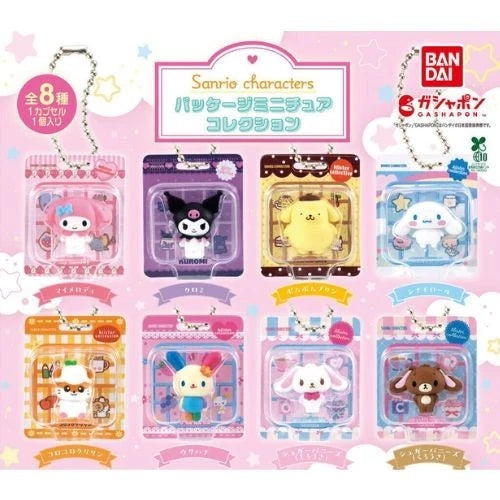 HY2425 Capsule toy Sanrio Characters Miniature Package Collection complete set