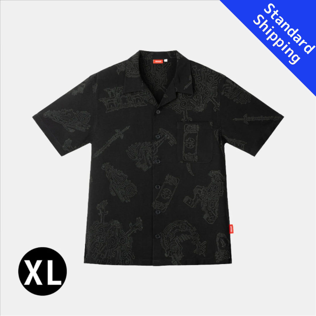 Nintendo The Legend of Zelda: Tears of the Kingdom aloha shirt TotK Japan Nintendo TOKYO/OSAKA/KYOTO NEW