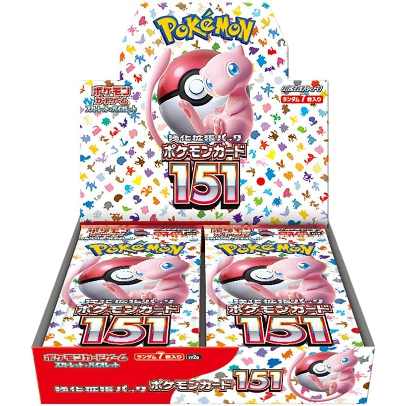 Pokemon 151 Booster Box SV2a FACTORY SEALED Indonesia Cards