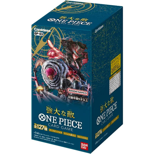 BANDAI ONE PIECE Card Game Booster Box Mighty Enemies OP-03 Japanese NEW