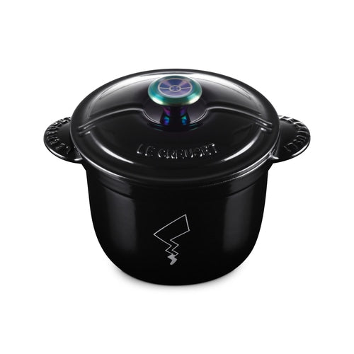 Pokemon Center LE CREUSET Cocotte Every Shiny Black Japan NEW