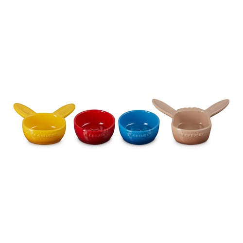 Pokemon Center LE CREUSET Mini dishes Pikachu Eevee Japan NEW