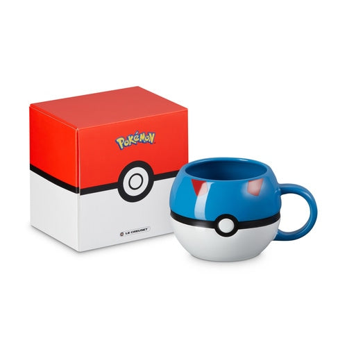 Pokemon Center LE CREUSET mug Super ball Japan NEW