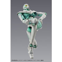JoJo's Bizarre Adventure Super Action Statue Figure 3th part Noriaki Kakyoin & Hierophant Green S.A.S Japão NOVO
