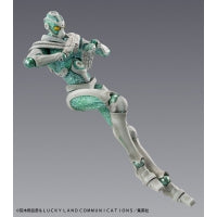 JoJo's Bizarre Adventure Super Action Statue Figure 3th part Noriaki Kakyoin & Hierophant Green S.A.S Japão NOVO