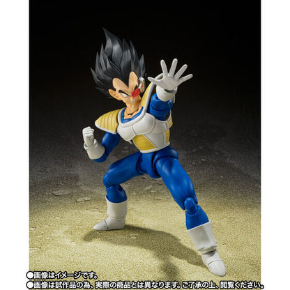 BANDAI Dragonball Z S.H.Figuarts Vegeta -24000 NÍVEL DE PODER- Figura Japão NOVO SemDesconto