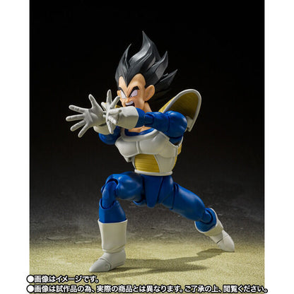 BANDAI Dragonball Z S.H.Figuarts Vegeta -24000 NÍVEL DE PODER- Figura Japão NOVO SemDesconto