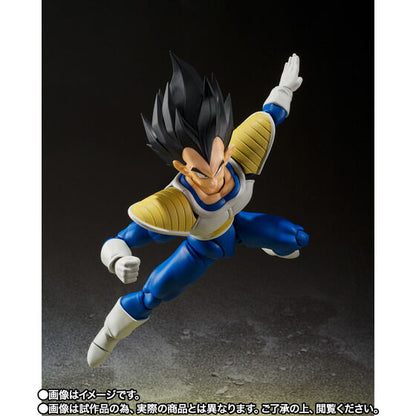 BANDAI Dragonball Z SHFiguarts Vegeta -24000 NIVEL DE POTENCIA- Figura Japón NUEVO 