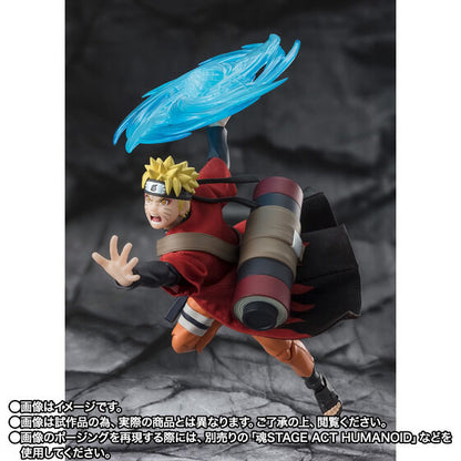 Naruto Shippuden S.H.Figuarts Uzumaki Naruto Sage Mode -The savior of Konoha who inherits his master's will- Figure Japan NEW