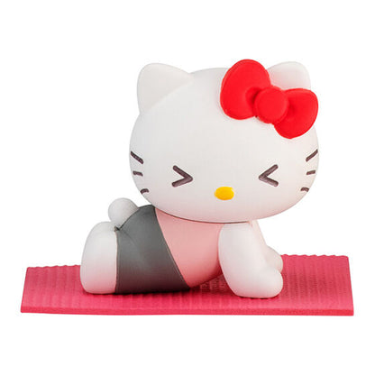 BANDAI Capsule toy Sanrio Characters Everybody's Yoga Figure Complete set Japan NEW