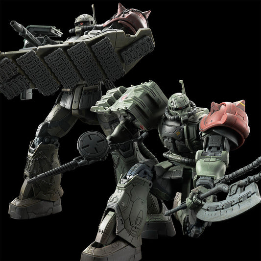 BANDAI SPIRITS Zaku Ⅱ F Type Luschorn & Unidentified type Zaku Ⅱ Luschorn Japan NEW