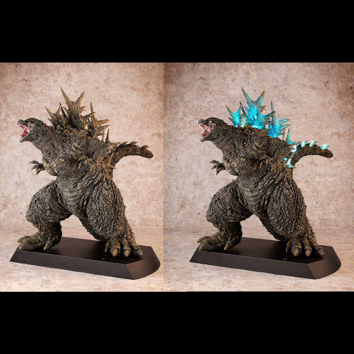 PREMIUM BANDAI UA Monsters Godzilla (2023) assault on Ginza image color ver. LED light & Sound gimmick Figure Japan NEW