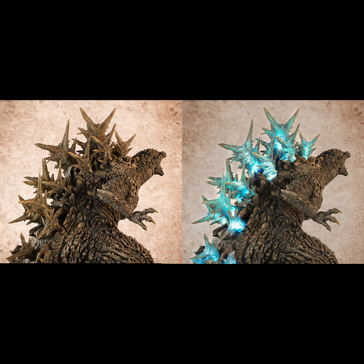 PREMIUM BANDAI UA Monsters Godzilla (2023) assault on Ginza image color ver. LED light & Sound gimmick Figure Japan NEW