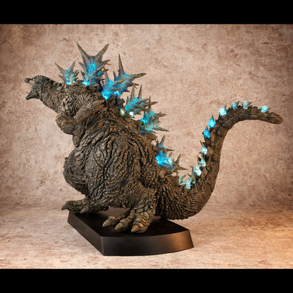 PREMIUM BANDAI UA Monsters Godzilla (2023) assault on Ginza image color ver. LED light & Sound gimmick Figure Japan NEW