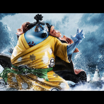 PREMIUM BANDAI Portrait.Of.Pirates ONE PIECE SA-MAXIMUM Jinbe Knight Of The Sea Figure Japan NEW