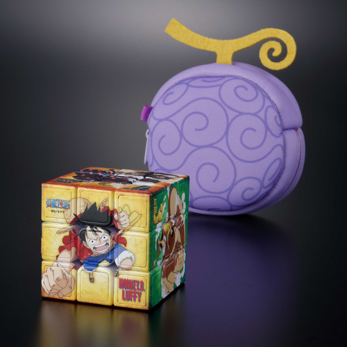 PREMIUM BANDAI ONE PIECE x RUBIK'S Rubik's Cube Monkey D Luffy ver. Japan NEW