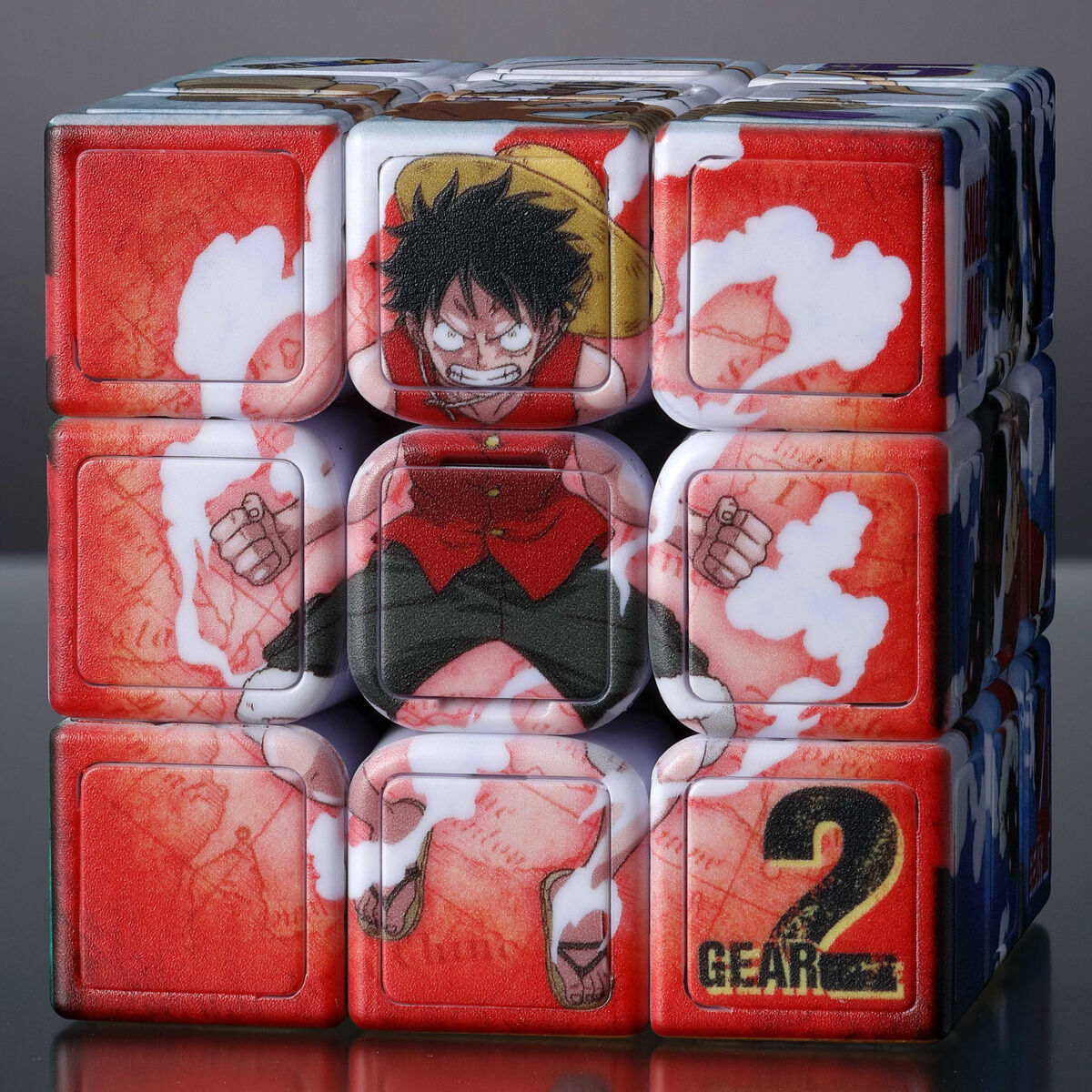 PREMIUM BANDAI ONE PIECE x RUBIK'S Rubik's Cube Monkey D Luffy ver. Japan NEW