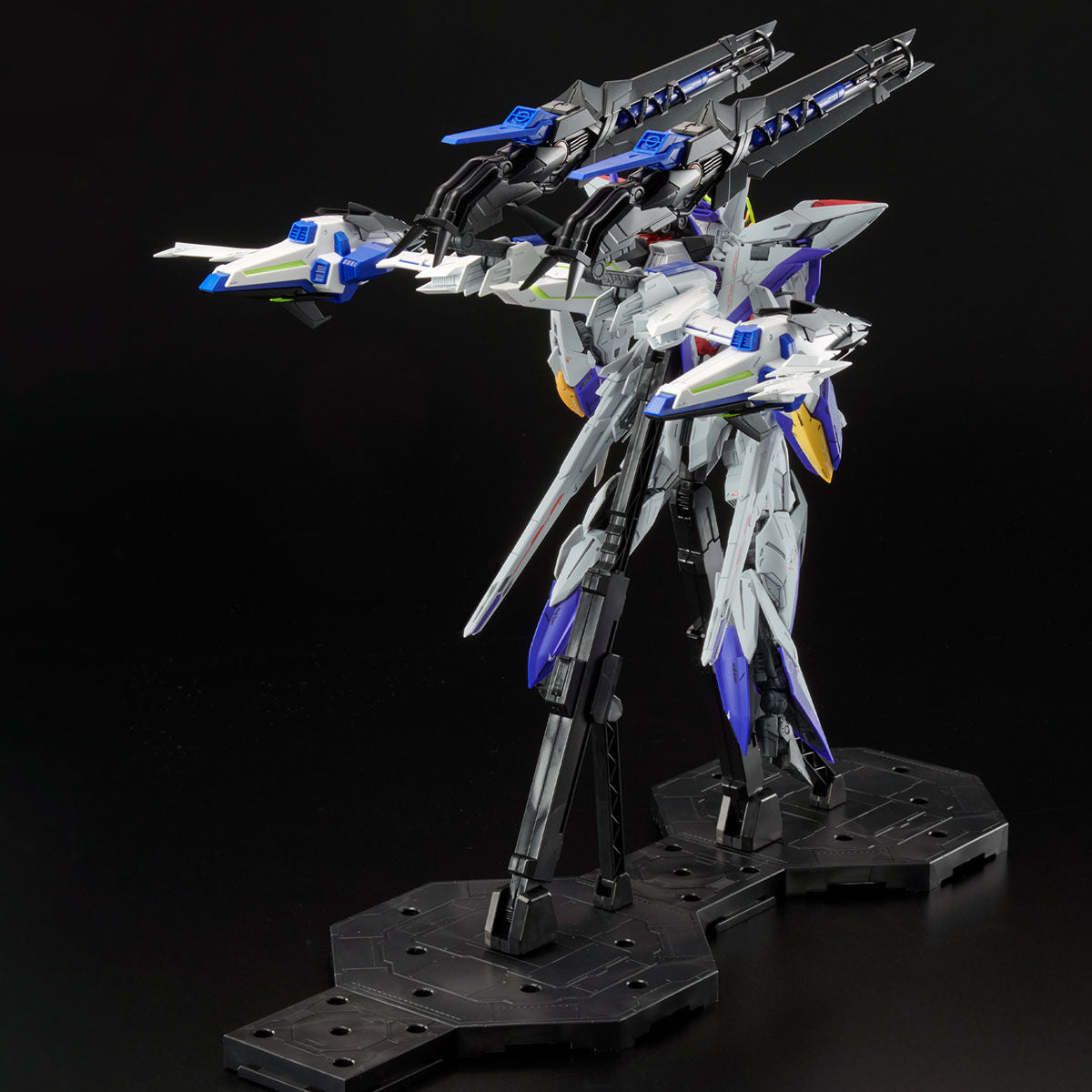 BANDAI SPIRITS BANDAI SPIRITS Gundam Plastic model kits MG 1/100 MVF-X08+EW453R Eclipse Gundam + Raijin Striker Japan NEW