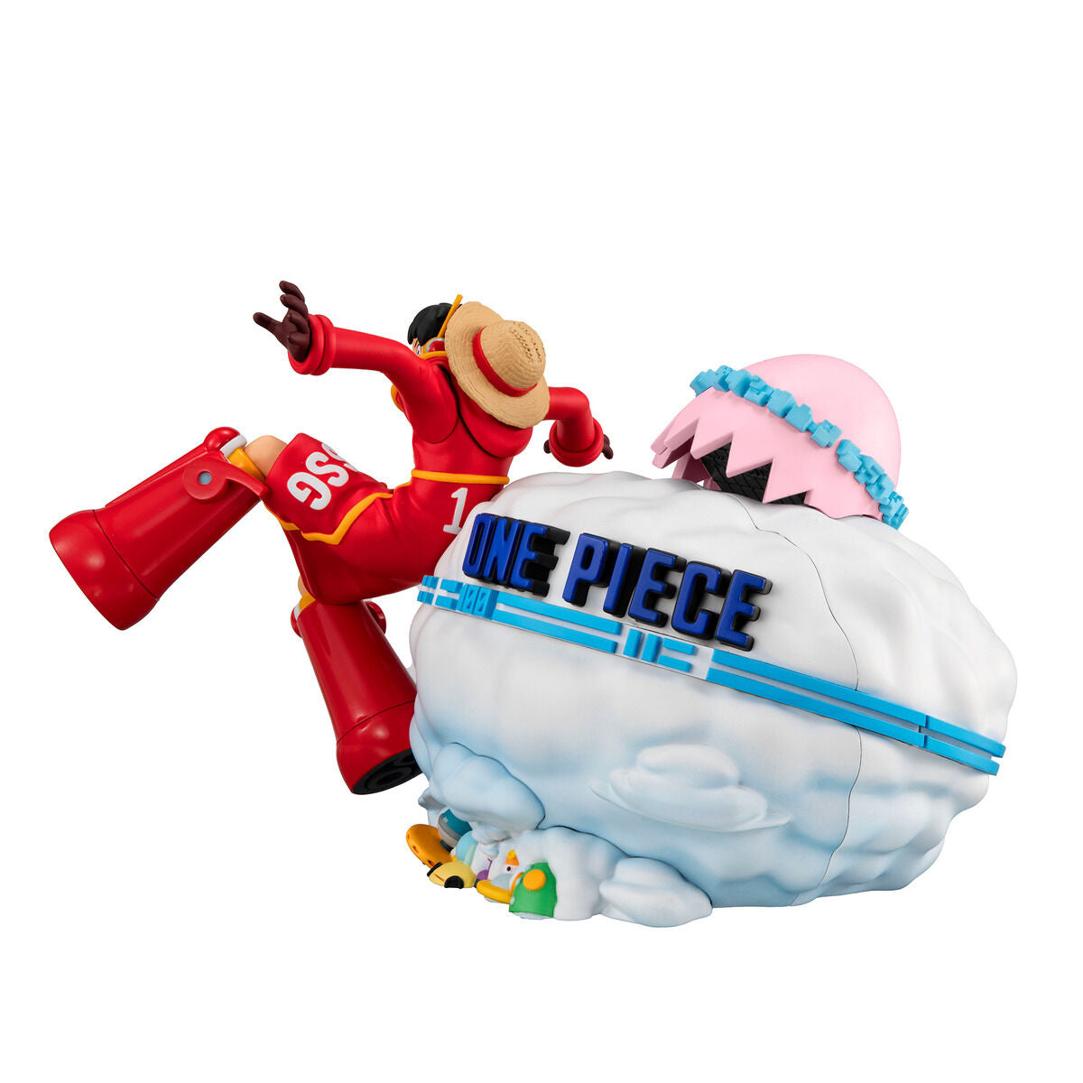 PREMIUM BANDAI Character Bank Standard ONE PIECE Monkey D Luffy Egg Head Japan NEW