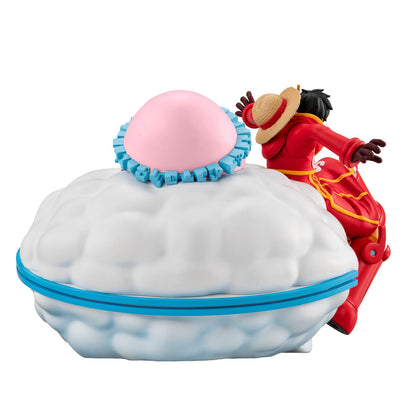 PREMIUM BANDAI Character Bank Standard ONE PIECE Monkey D Luffy Egg Head Japan NEW