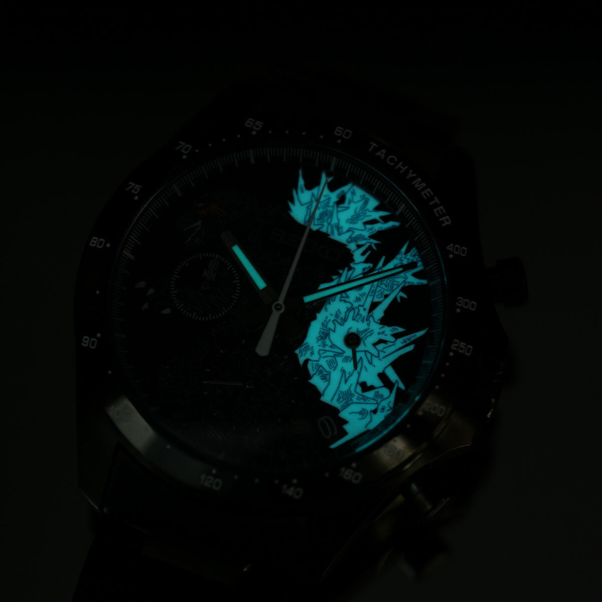 PREMIUM BANDAI Godzilla x SEIKO Wristwatch Godzilla luminous model Japan NEW