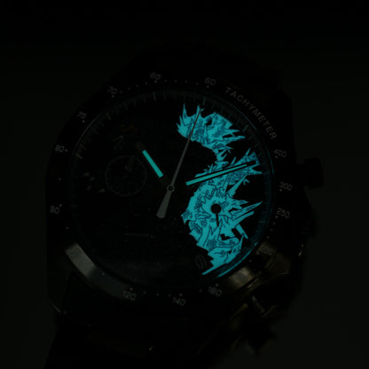 PREMIUM BANDAI Godzilla x SEIKO Wristwatch Godzilla luminous model Japan NEW