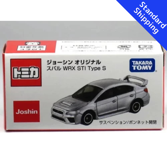 Tomica Subaru WRX STI Type S Silver Takara Tomy Japan H118
