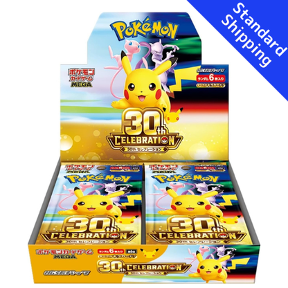Pokemon Card Mega Series Booster Box 30th Celebration M6a Japanese
