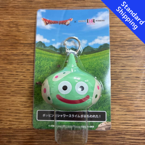 DRAGON QUEST Baskin Robbins BR Popping Shower Slime keychain Japan